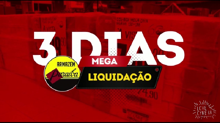 INICIOU A SUPER LIQUIDAÇÃO DO ARMAZÉM PARAIBA, SÃO APENAS TRÊS DIAS, 21,22 E 23. APROVEITE!!!!