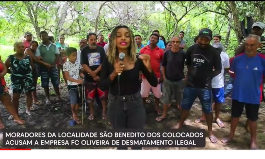 A BOMBA EXPLODIU, UM DESMATAMENTO SEM FIM ! UMA COMUNIDADE QUILOMBOLA INTEIRA DEVASTADA E  PEDINDO SOCORRO PRA CONTER OS CAPATAZES DA EMPRESA FC OLIVEIRA QUE ESTÃO DESTRUINDO TUDO EM POVOADOS DE CODÓ 