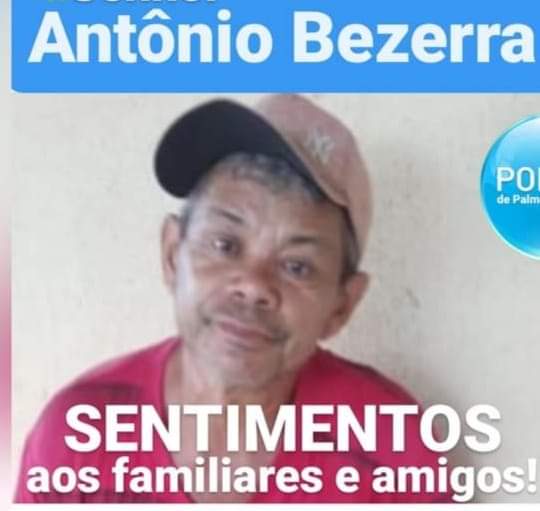 MARANHENSE MORRE EM GOIÁS O SENHOR ANTÔNIO BEZERRA