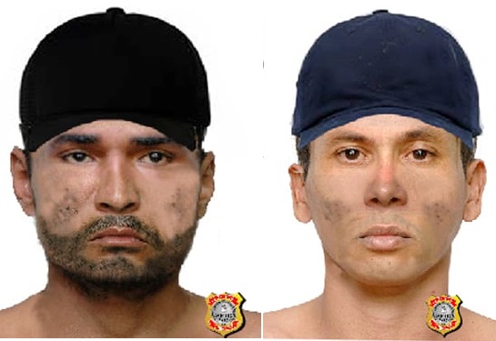 Polícia divulga retrato falado dos suspeitos do assassinato do prefeito de Davinópolis.