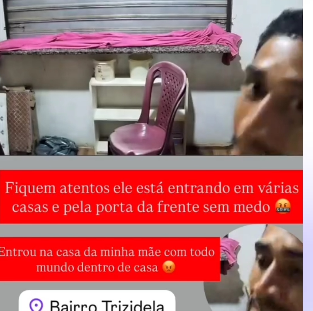 CONHEÇA O LADRÃO QUE ESTÁ COLOCANDO TERROR NOS MORADORES DO BAIRRO TRIZIDELA EM CODÓ