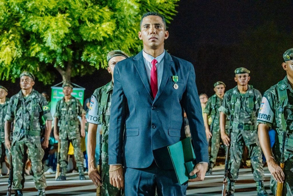 Romulo Freire de Jesus, primeiro codoense a ser agraciado com a Medalha do Exército Brasileiro*