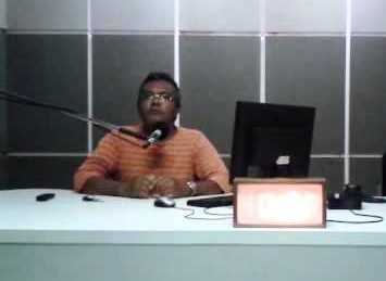 NOSSO ANIVERSARIANTE DE HOJE É O RADIALISTA VALDECY POVÃO. PARABÉNS!