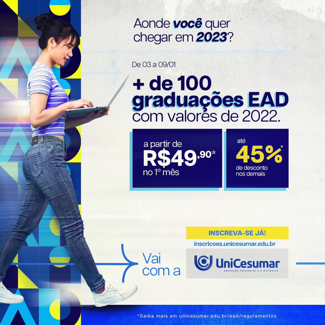 Faculdade UNICESUMAR, faça sua GRADUAÇÃO e pós GRADUAÇÃO, AMANHÃ É O ÚLTIMA DIA DE PROMOÇÃO