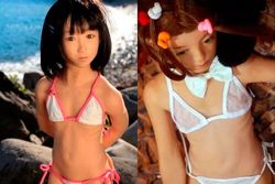 Boneca para pedófilos que imita crianças em pose sensual é lançada