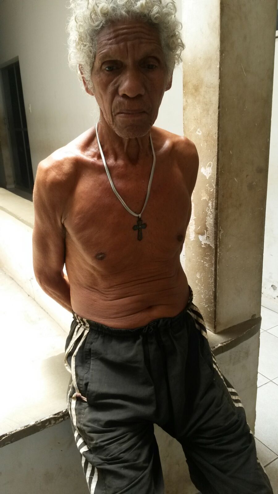 VOVÔ DO TRÁFICO É PRESO EM CODÓ NO BAIRRO NOVA JERUSALÉM.