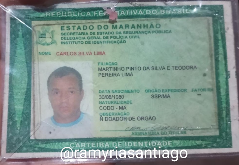 ATENÇÃO: NO KM-17 TEM UM HOMEM COM PROBLEMAS PSICOLÓGICOS ABANDONADO, ELE NÃO LEMBRA O ENDEREÇO DA FAMÍLIA DELE EM CODÓ