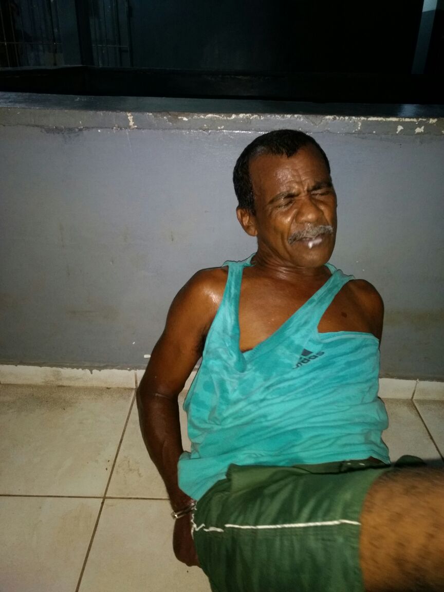 HOMEM DE 62 ANOS É PRESO AMEAÇANDO DE MORTE SUA ESPOSA E O ENTEADO EM CODÓ