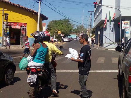 DMTRANS de Codó inicia Campanha Nacional de Educação no Trânsito com Blitz educativa