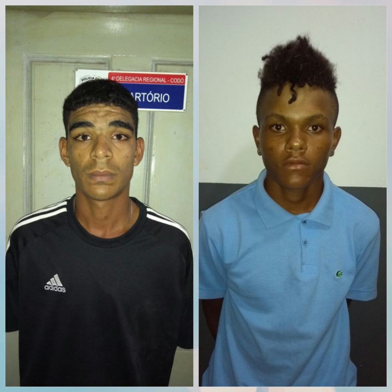 DOIS JOVENS FORAM PRESOS EM CODÓ EM POSSE DE UM ARMA DE FOGO