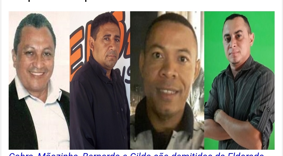 ZÉ FRANCISCO NÃO PAGOU E RADIALISTA COBRA, MÃOZINHA, GILDO BRITO, E BERNARDO FORAM DEMITIDOS DA RÁDIO ELDORADO. VEJA VÍDEO. 
