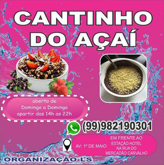 HOJE AS 18HS SHOW AO VIVO NO CANTINHO DO AÇAÍ ATRAÇÕES- “ALTERNATIVA B”, D`MARTE RAP, B-BOY,TIROTEIO VERBAL. EM CODÓ. GRATUITO!!