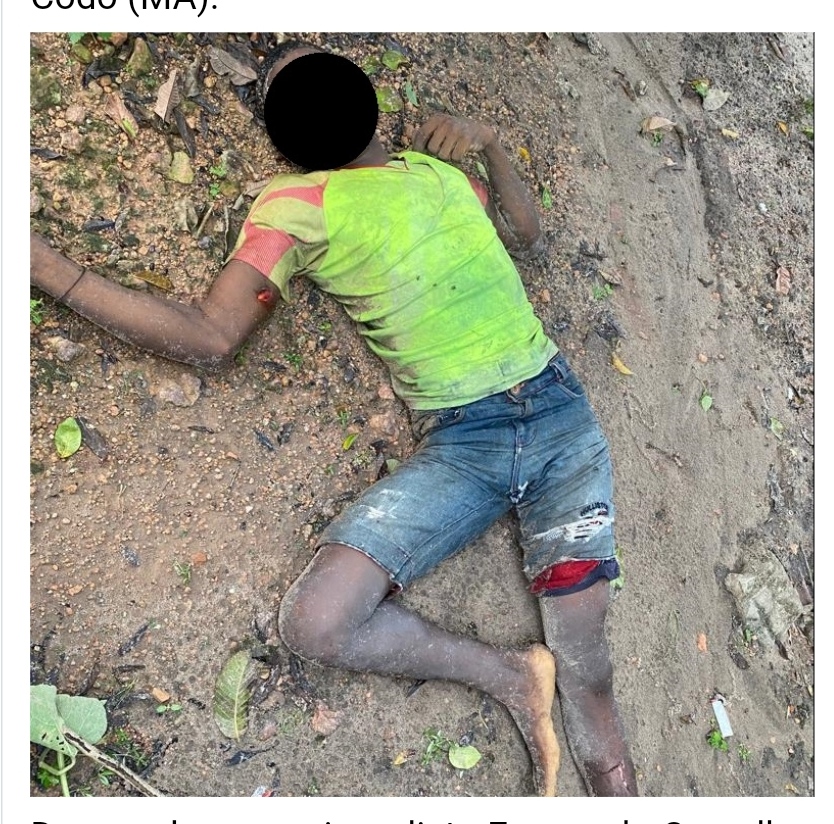 Jovem de 22 anos é encontrado morto com marcas de facadas pelo corpo em Codó