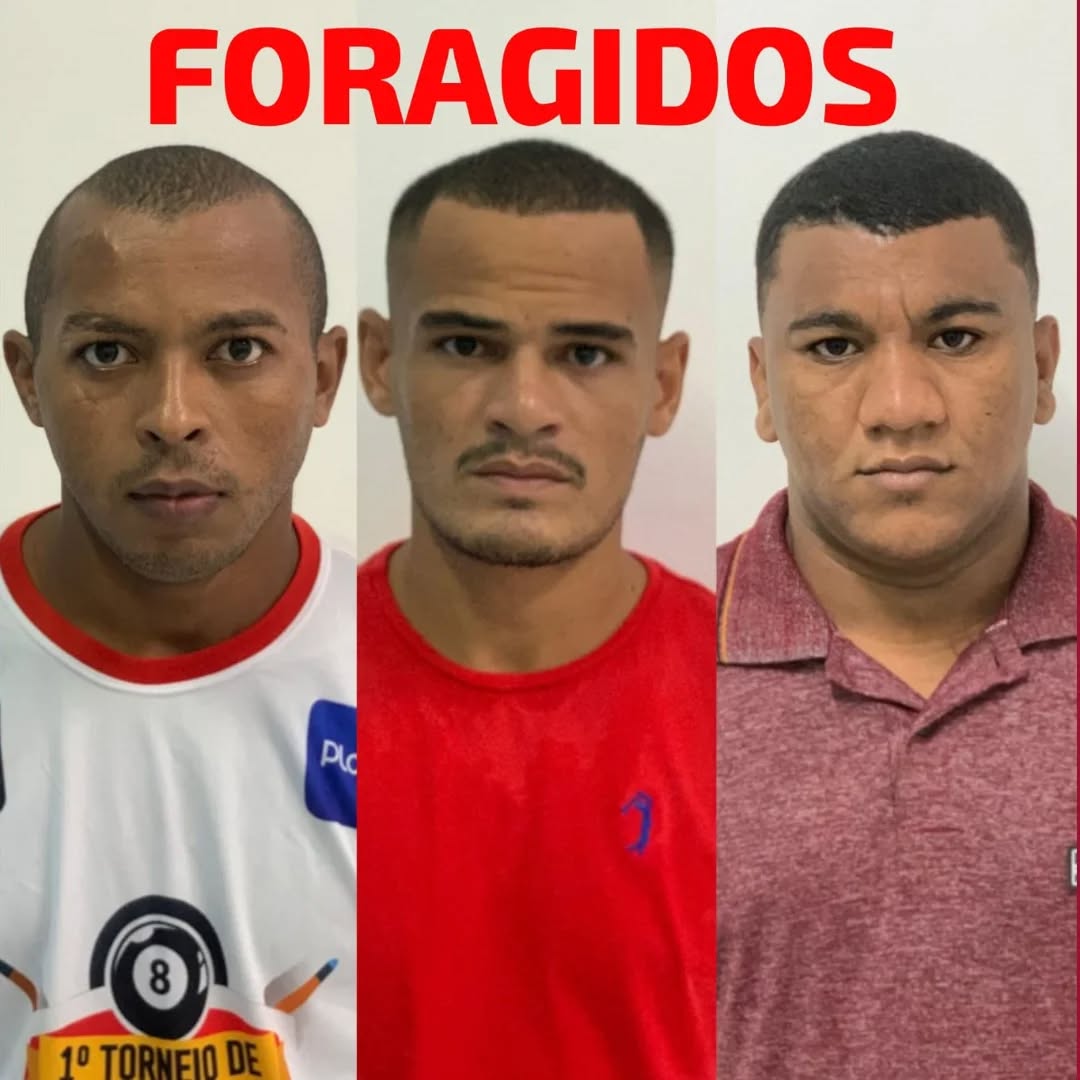 TRÊS DETENTOS FOGEM DA APC DE PEDREIRAS