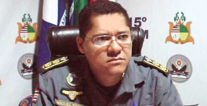 TENENTE CORONEL PM MIGUEL GOMES ATIRA NA ESPOSA E SE SUICIDA EM BARREIRINHAS.