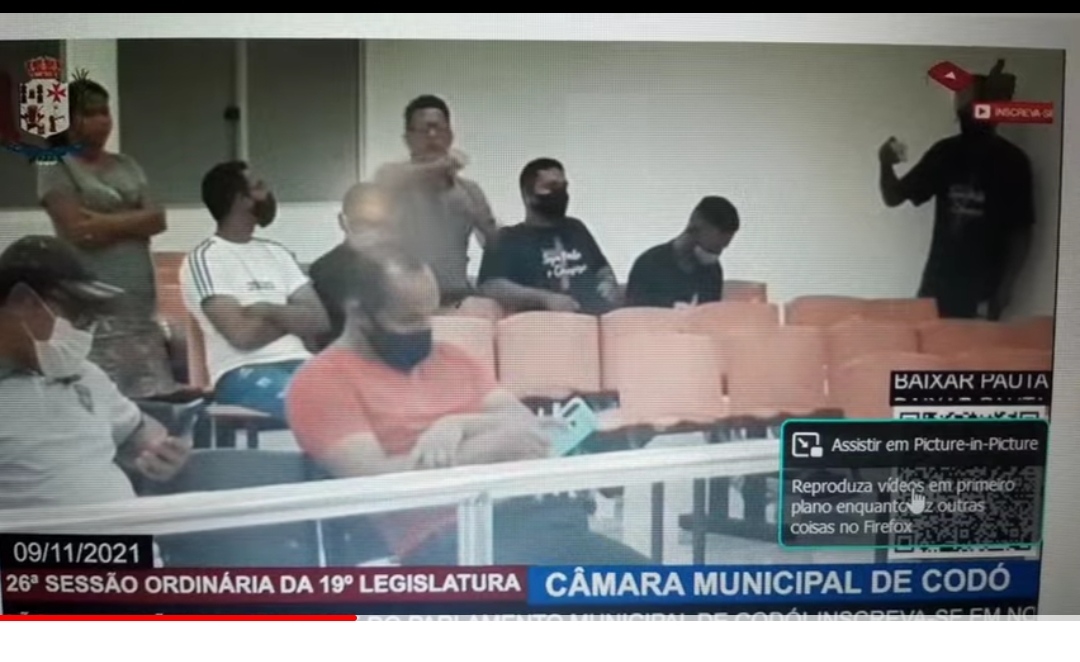 EM CODÓ VEREADOR DOMINGOS REIS MALTRATA EVANGÉLICOS E DISSE;  “NÃO PERMITO MAIS QUE VOSSA SENHORIA FALE, NEM VOCÊ NEM NINGUÉM LÁ”