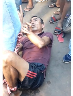 VÍDEO MOSTRA LADRÃO AMARRADO POR LUTADOR DE JIU-JITSU EM CODÓ APÓS O MESMO TENTAR FAZER UM FURTO.
