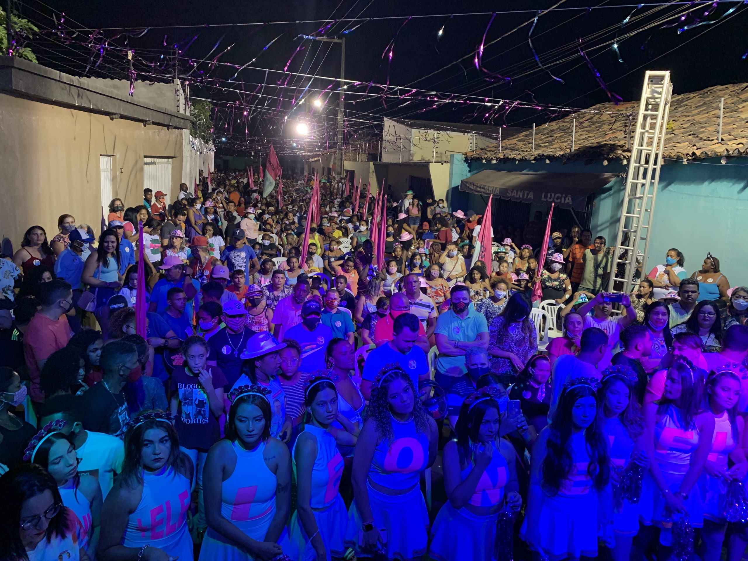 LEONEL  FILHO REÚNE  MULTIDÃO EM LANÇAMENTO DE CAMPANHA E INAUGURAÇÃO DE COMITÊ