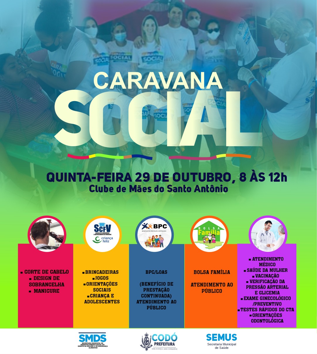 Prefeitura de Codó realizará Caravana Social nesta quinta-feira 29