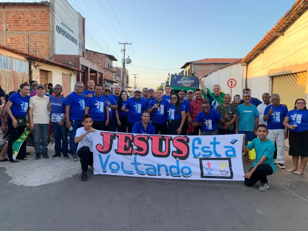 Marcha para Jesus reúne igrejas, autoridades e centenas de fiéis em grande celebração de fé em Codó