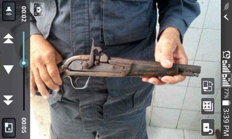 HOMEM É PRESO COM ARMA GARRUCHA A 86KM DA SEDE DE CODÓ.