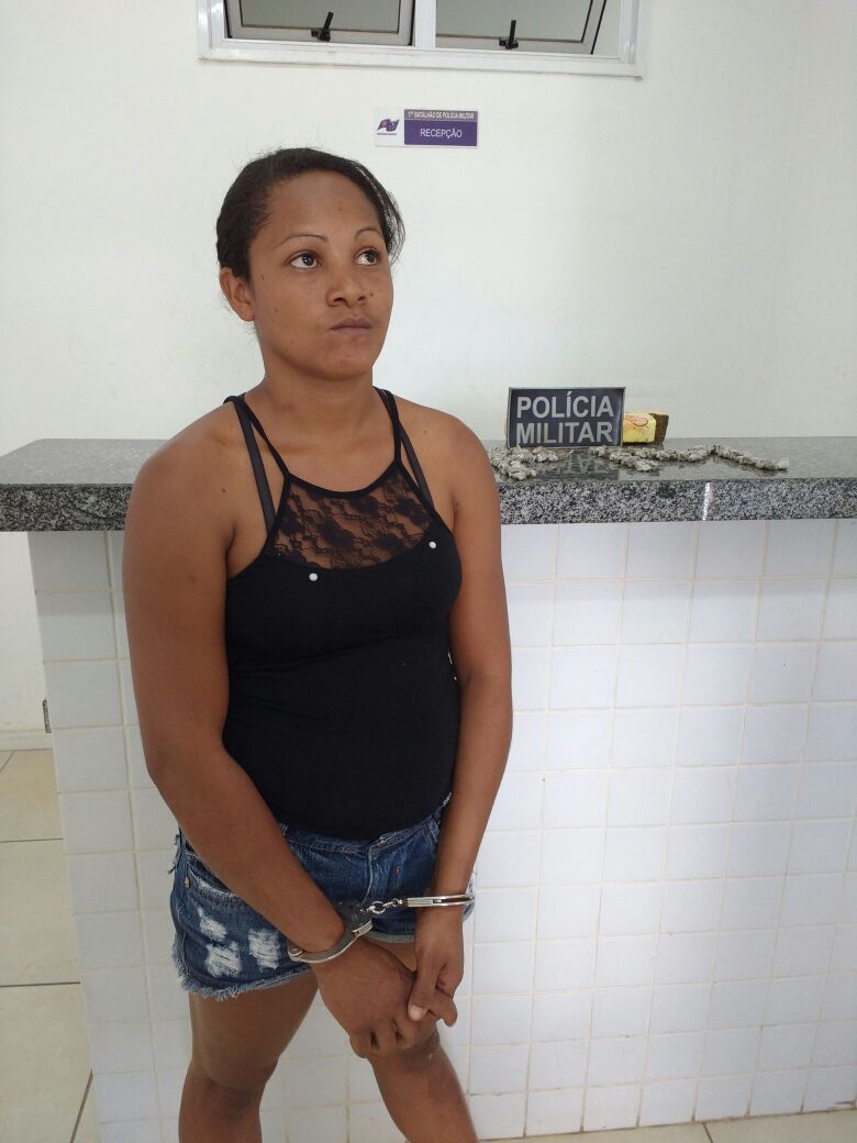 MULHER PRESA EM CODÓ  POR TRÁFICO DE ENTORPECENTE E RECEPTAÇÃO