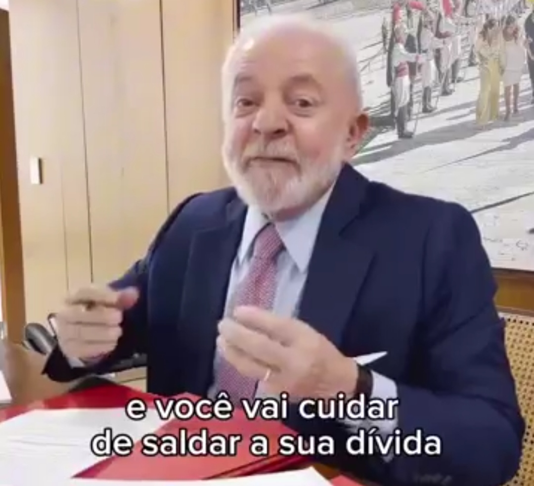 PRESIDENTE LULA ANUNCIA O REFINANCIAMENTO DE ESTUDANTES COM DÍVIDAS NO FIES EM ATÉ 100% DE DESCONTO SEM JUROS E MULTAS