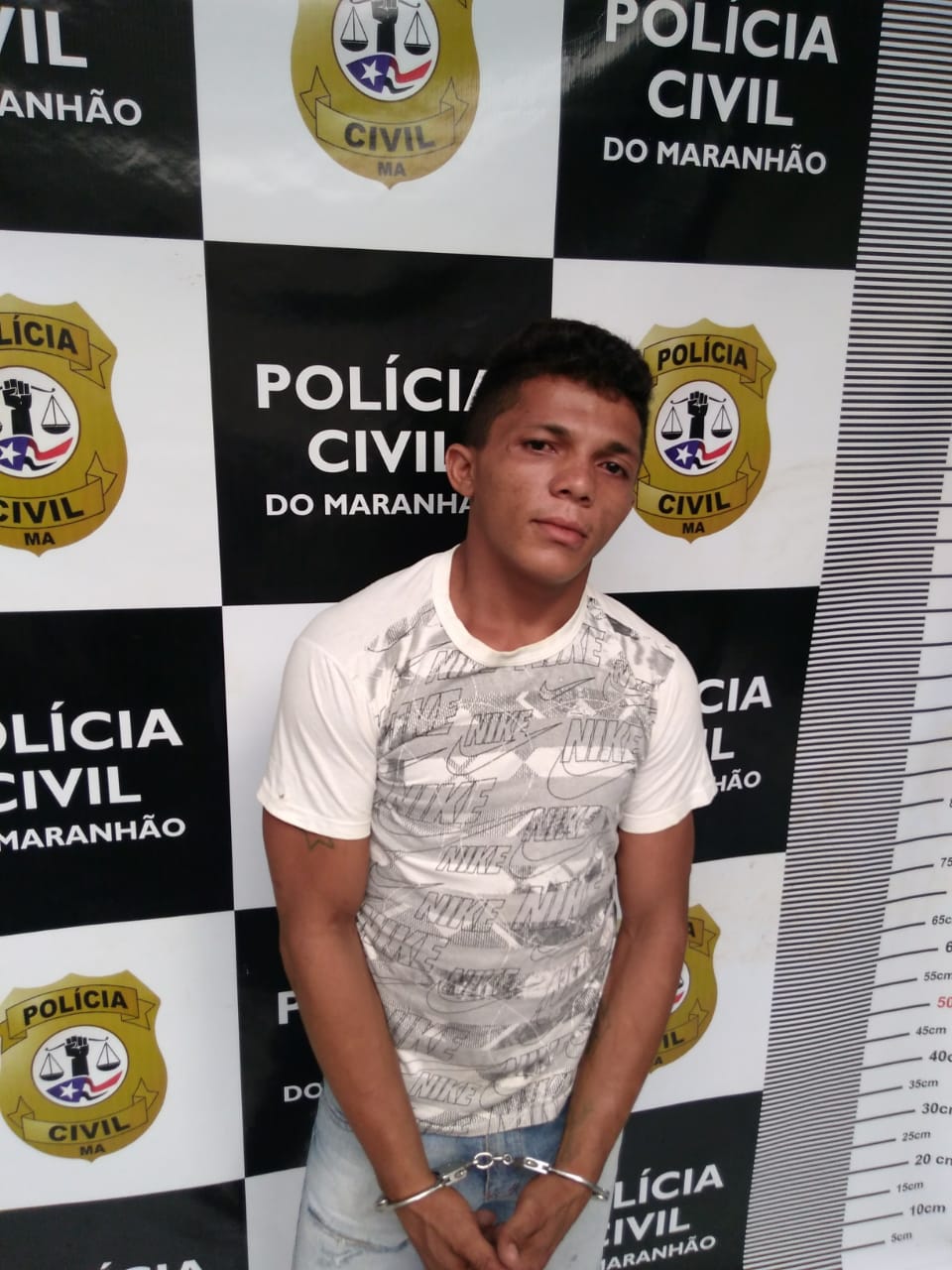 VÍDEO – PRESO EM CODÓ ASSASSINO CONFESSO DO IDOSO RAIMUNDO CAMPELO DE 78 ANOS.