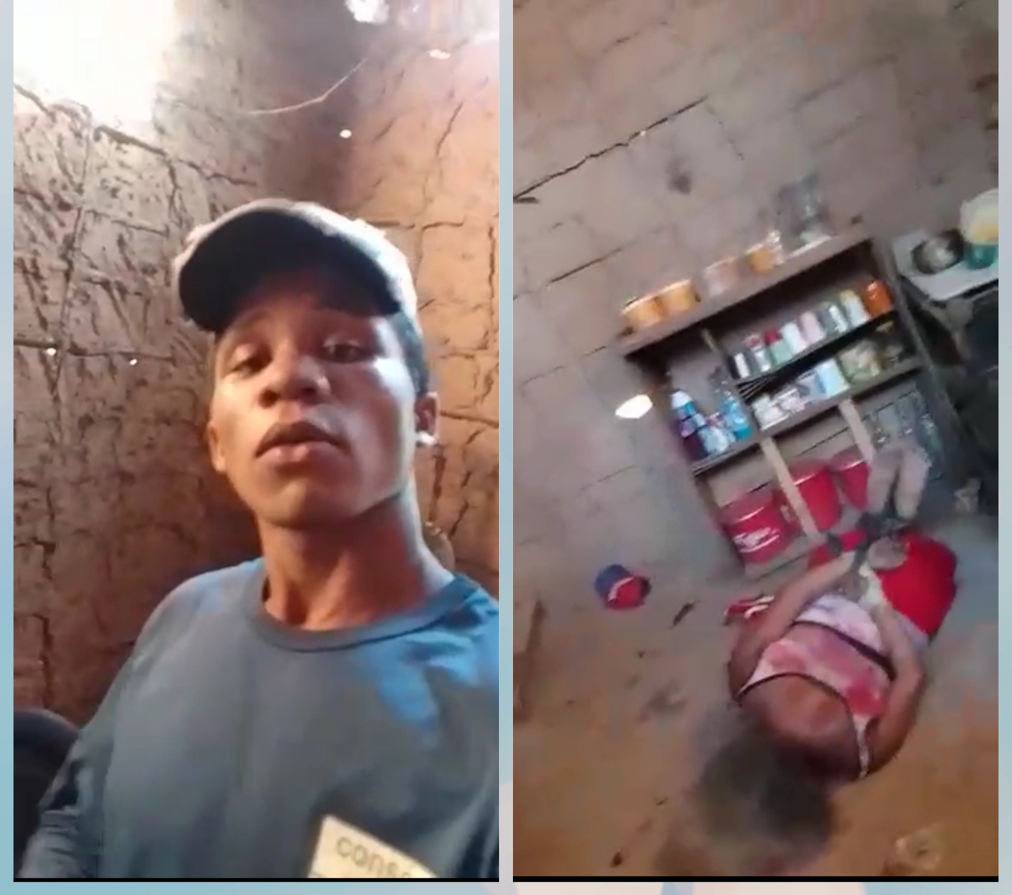 VÍDEO MOSTRA MÃE AMARRADA MÃOS E PÉS PELO FILHO EM CODÓ E ELE AINDA FEZ QUESTÃO DE FILMAR OS MAUS TRATOS A MÃE 
