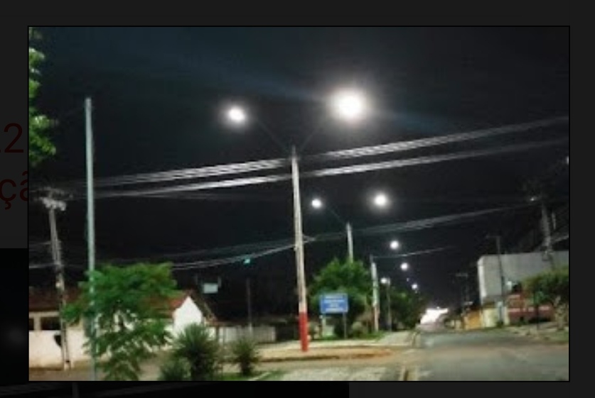 Tem iluminação na sua rua ?? Para o ano de 2022, a Prefeitura prevê uma arrecadação superior a R$ 4 milhões de taxa de iluminação pública.