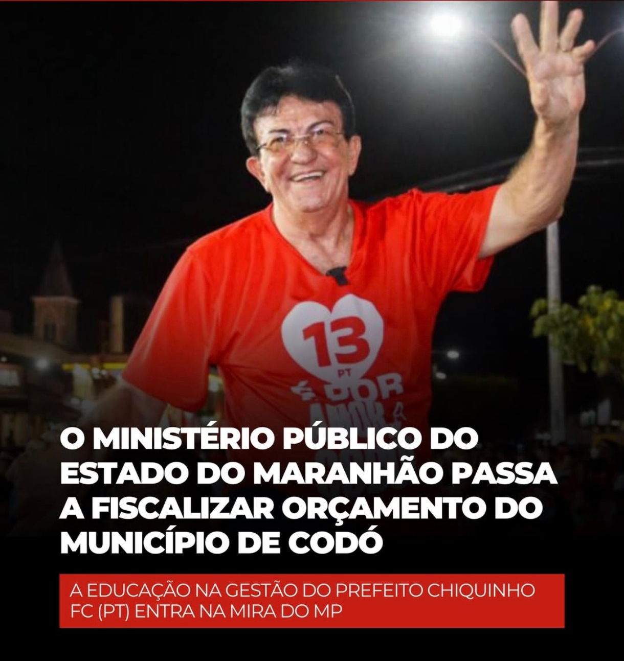 Educação de Codó entra na mira do Ministério Público durante gestão Chiquinho FC