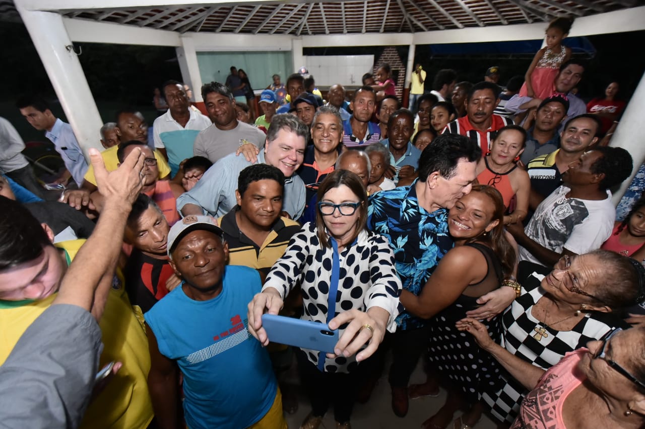 ROSEANA E SARNEY FILHO VISITARAM TRÊS MUNICÍPIOS NA BAIXADA MARANHENSE