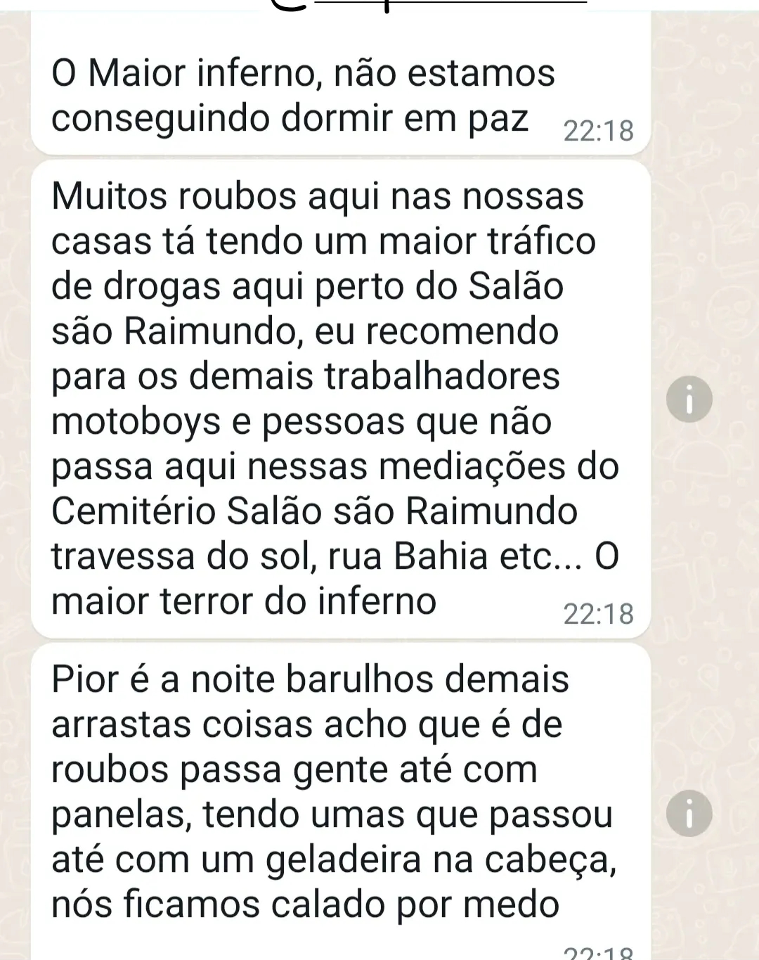 ATENÇÃO 17 BATALHÃO DE POLÍCIA MILITAR DE CODÓ, O BAIRRO CODO NOVO PEDE SOCORRO!!  ATENÇÃO COMANDANTE, OUVE O CLAMOR DO POVO CODOENSE.