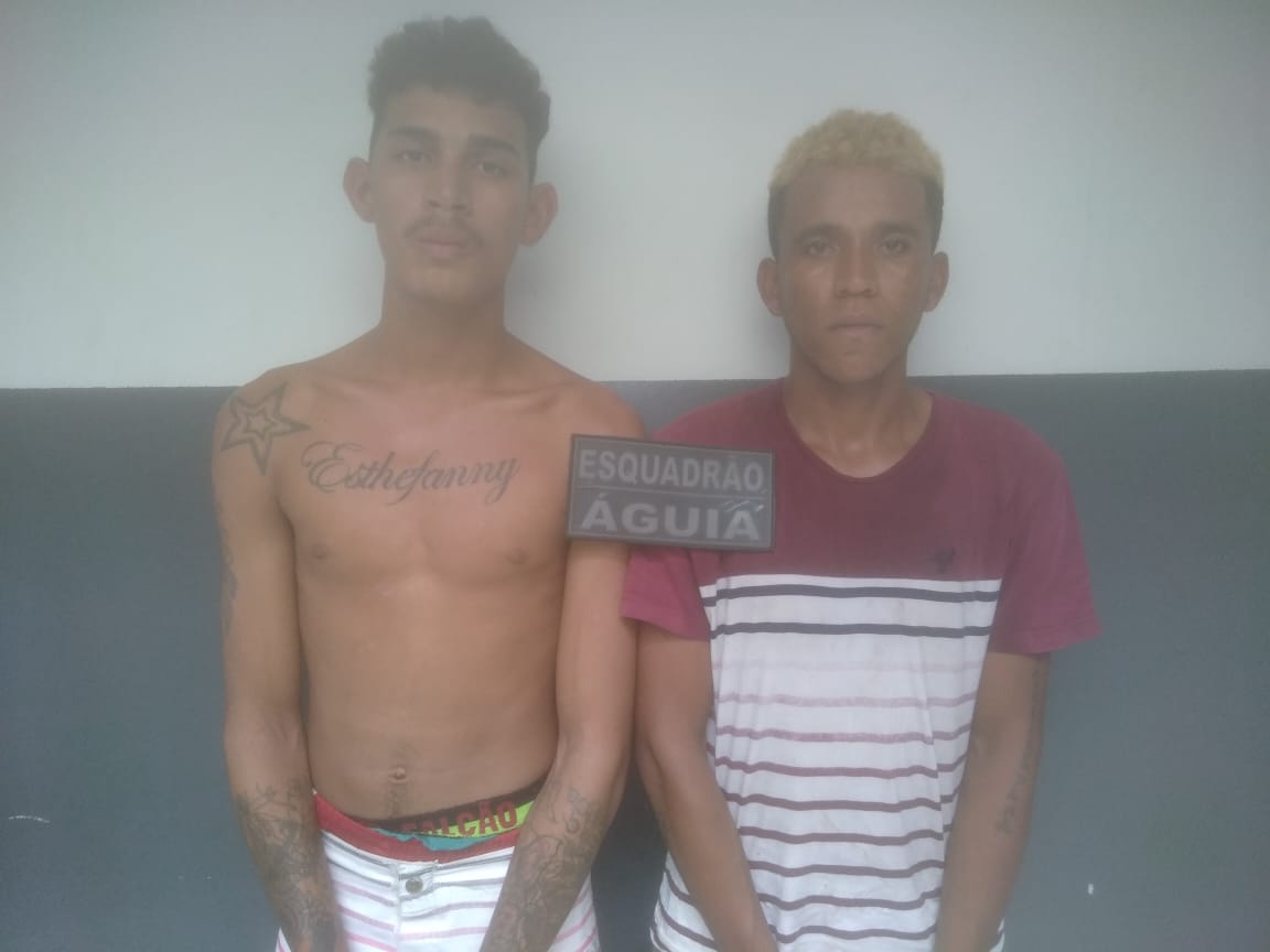DOIS JOVENS FORAM PRESOS EM CODÓ ACUSADOS POR ROUBAREM UMA MOTOCICLETA.