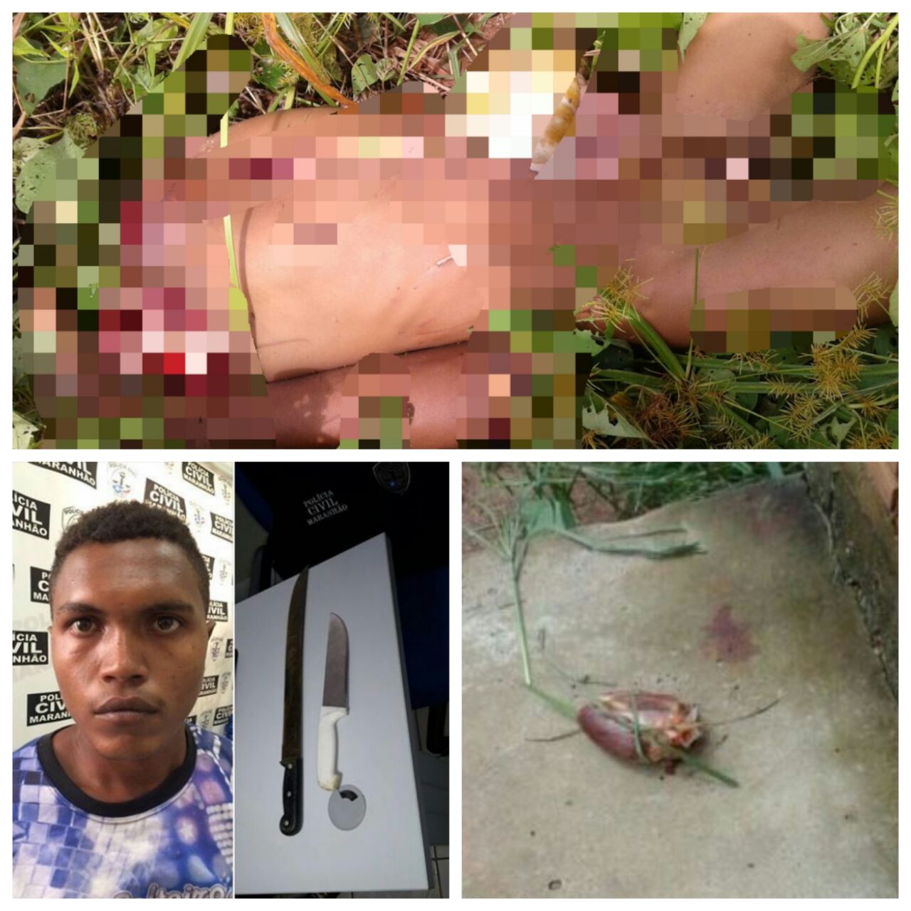 CANIBALISMO: menor comeu fígado do garoto esquartejado em Pedreiras