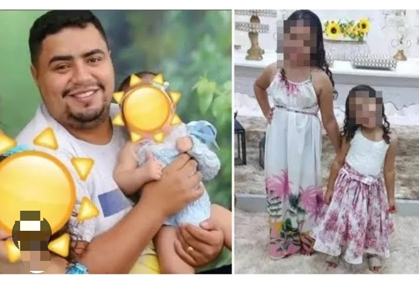 Preso pai suspeito de matar as duas filhas a facadas por ciúmes da mãe