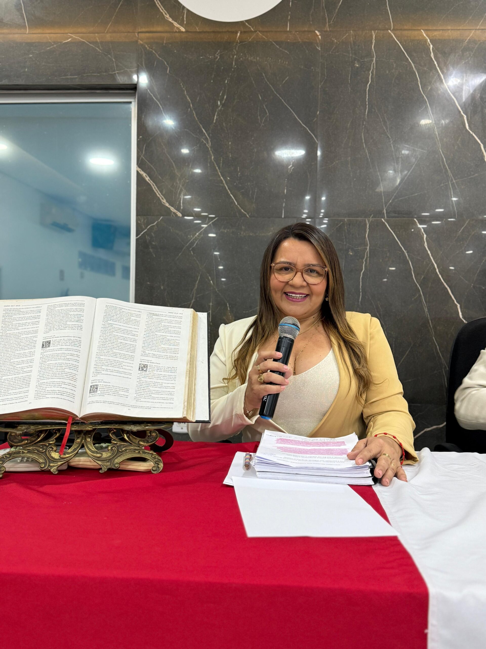 Em pronunciamento a Vereadora Leda Torres destacou importantes ações ao município de Codó na Sessão da Câmara Municipal.