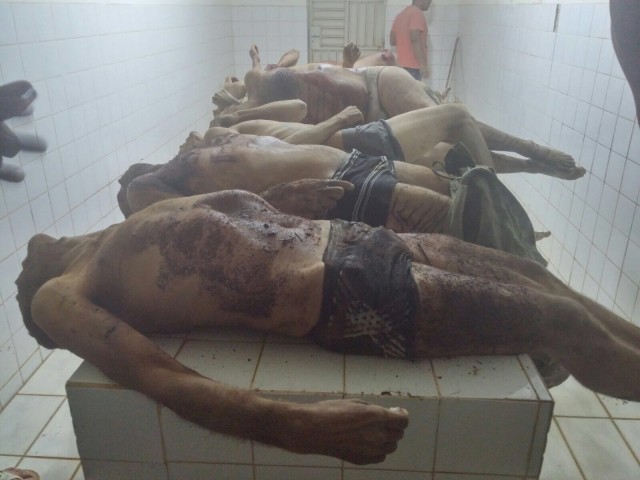 Policia da Bahia mete chumbo em bandidos assaltantes de Bancos e nove foram para a cova
