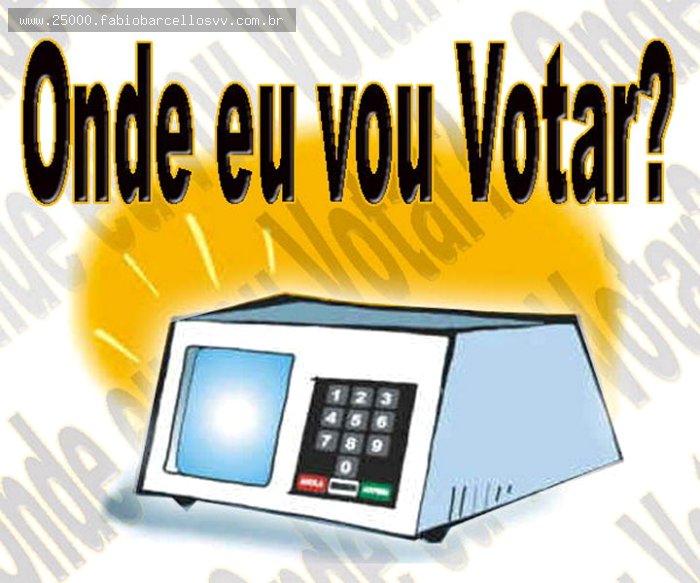 ELEITOR PODE CONFERIR LOCAL DE VOTAÇÃO PELA INTERNET