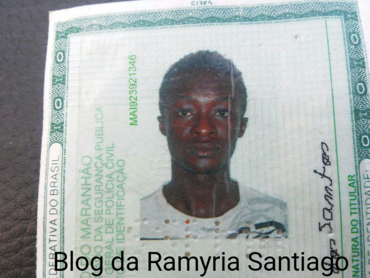 IDENTIFICADO CORPO QUE FOI ENCONTRADO PRÓXIMO AO KM17- CORPO ERA DE UM JOVEM DE CODÓ-MA.