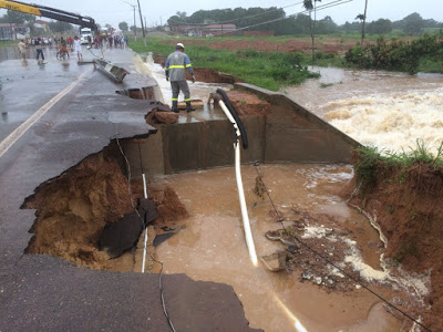 TRECHO DA BR-316 CEDE NO MARANHÃO