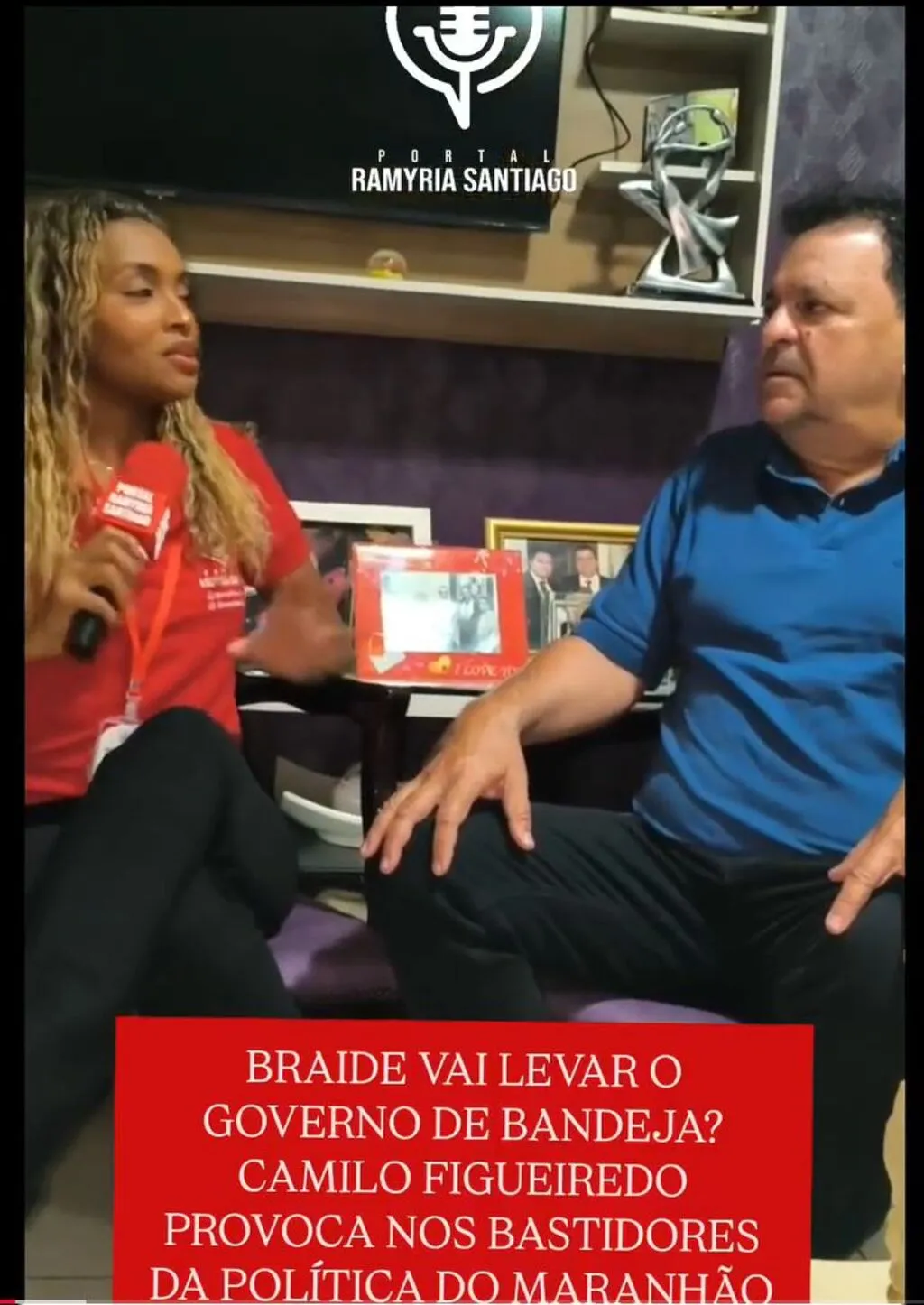 BRAIDE VAI LEVAR O GOVERNO DE BANDEJA? CAMILO FIGUEIREDO PROVOCA NOS BASTIDORES DA POLÍTICA DO MARANHÃO