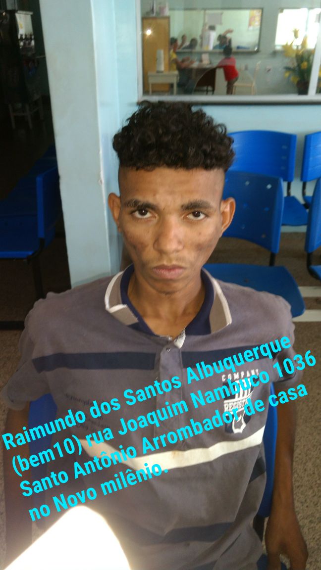 HOMEM PRESO APÓS ARROMBAR RESIDÊNCIA NO CONJUNTO NOVO MILÊNIO EM CODÓ