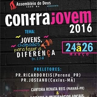 Vem ai o CONFRAJOVEM, Jovens Chamados para fazer a Diferença