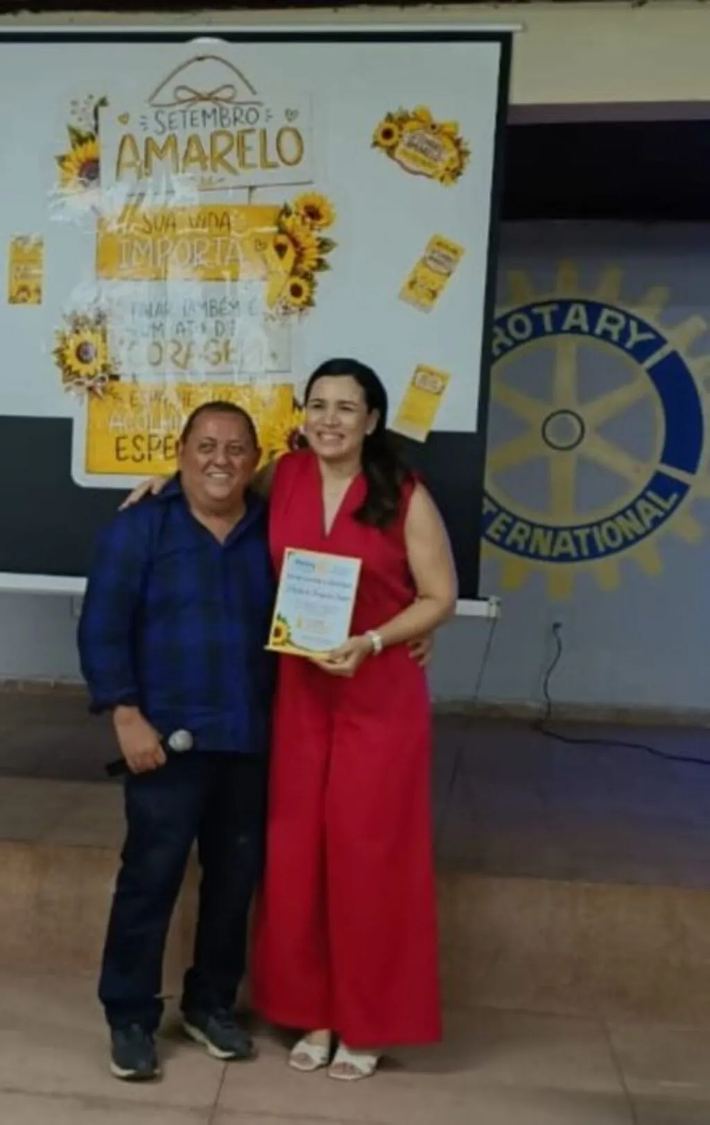 Presidente do Rotary Club de Codó destaca importância de evento alusivo ao Setembro Amarelo