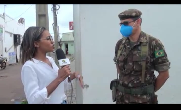 COMANDANTE  DO TIRO DE GUERRA EXPLICA O MOTIVO DOS ATIRADORES TEREM SIDOS RETIRADOS  DO CONTROLE  A AGÊNCIAS BANCÁRIAS E LOTÉRICAS DE CODÓ.