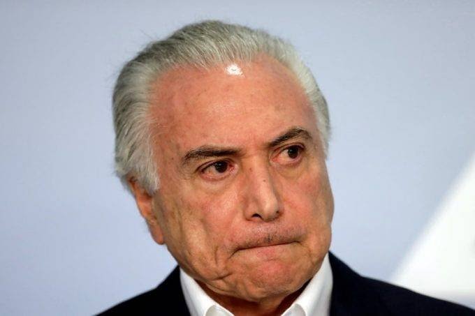 EX-PRESIDENTE MICHEL TEMER ACABA DE SER PRESO PELA FORÇA-TAREFA DA LAVA JATO NESTA QUINTA FEIRA 21.