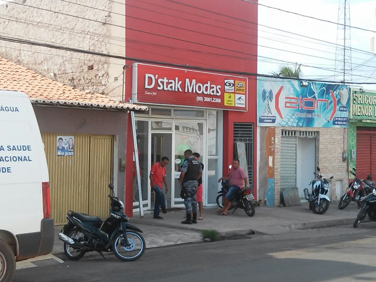 LOJA NO CENTRO DE CODÓ É ASSALTADA EM PLENA A LUZ DO DIA NA TARDE DE ONTEM.