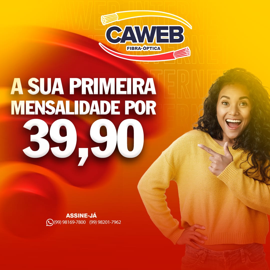 ASSINE JÁ A MELHOR INTERNET DA REGIÃO, CAWEB FIBRA ÓPTICA. VEJA QUAIS DESCONTOS E NOVIDADES VOCÊ TERÁ AO ADERIR UM DE NOSSOS PLANOS.