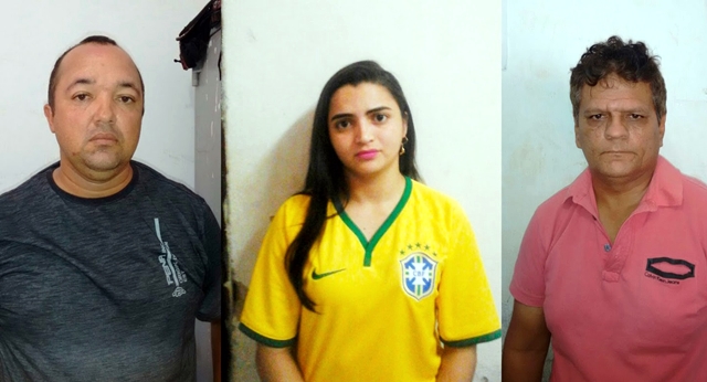 POLÍCIA DE COROATÁ PRENDE TRÊS PESSOAS ACUSADAS DE ESTELIONATO.